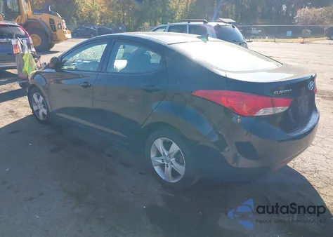 2013 Hyundai Elantra Gls from USA, damaged, VIN 5NPDH4AE7DH374464